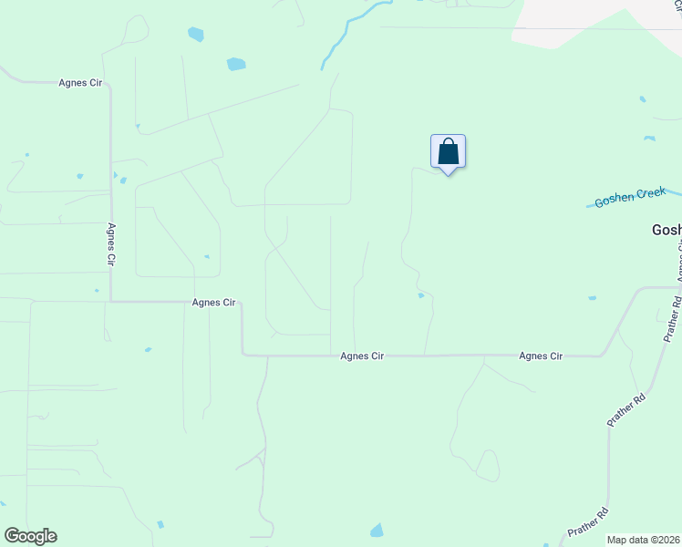 map of restaurants, bars, coffee shops, grocery stores, and more near 128 Stanford Lane in Springtown
