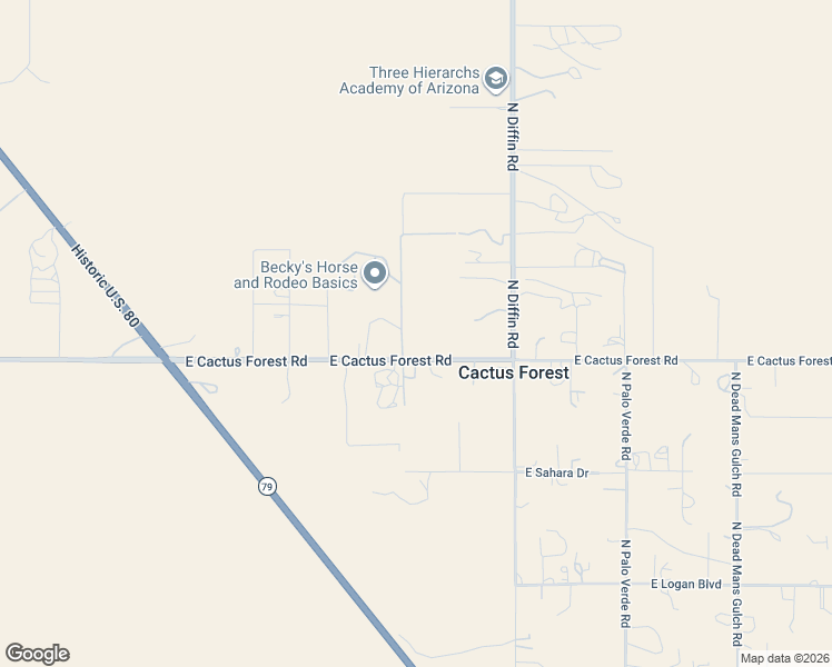map of restaurants, bars, coffee shops, grocery stores, and more near 8945 North Page Road in Florence