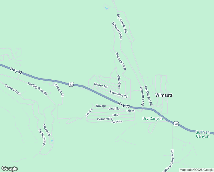 map of restaurants, bars, coffee shops, grocery stores, and more near 1-15 North Grosbeeck Road in Cloudcroft