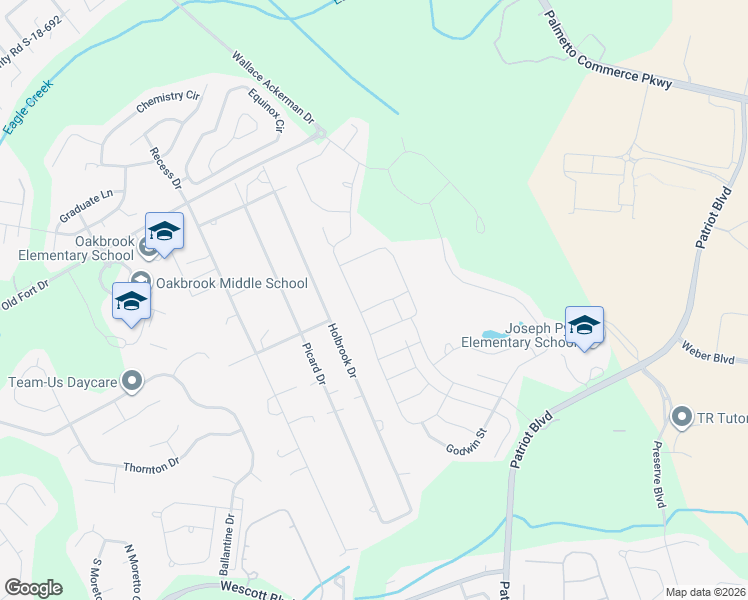 map of restaurants, bars, coffee shops, grocery stores, and more near 9709 Fanning Basket Lane in Ladson