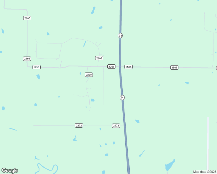 map of restaurants, bars, coffee shops, grocery stores, and more near 6571 Private Road 2270 in Quinlan