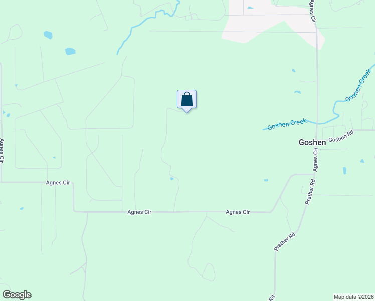 map of restaurants, bars, coffee shops, grocery stores, and more near 2498 Agnes Circle in Springtown