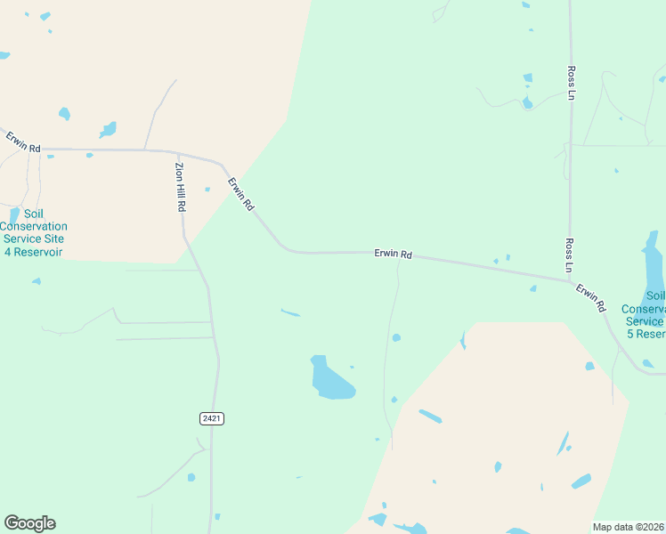 map of restaurants, bars, coffee shops, grocery stores, and more near 3550 Erwin Road in Springtown