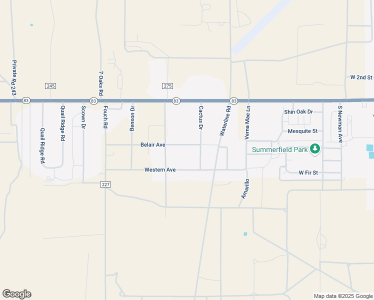 map of restaurants, bars, coffee shops, grocery stores, and more near 1236 Belair Avenue in Denver City