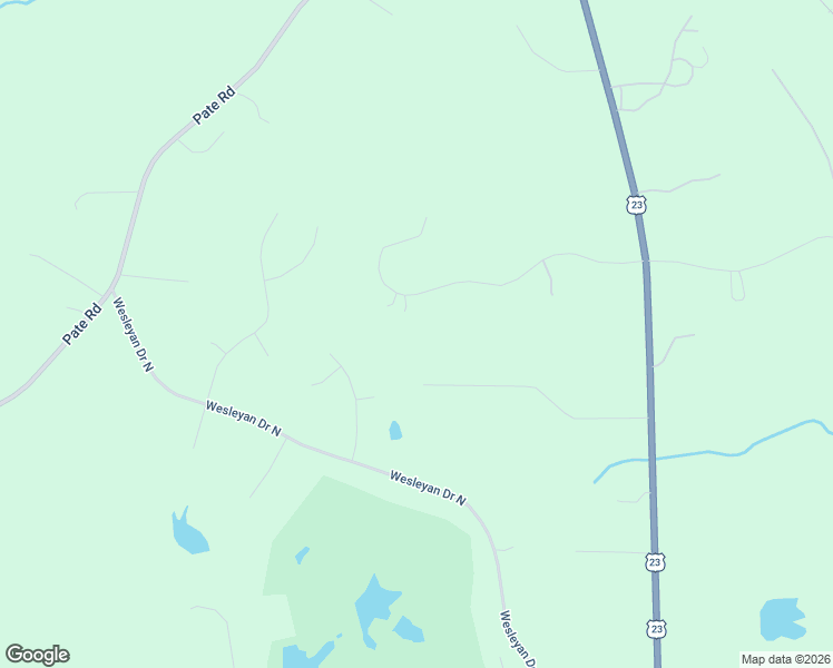 map of restaurants, bars, coffee shops, grocery stores, and more near 269 Trey Terrace in Macon