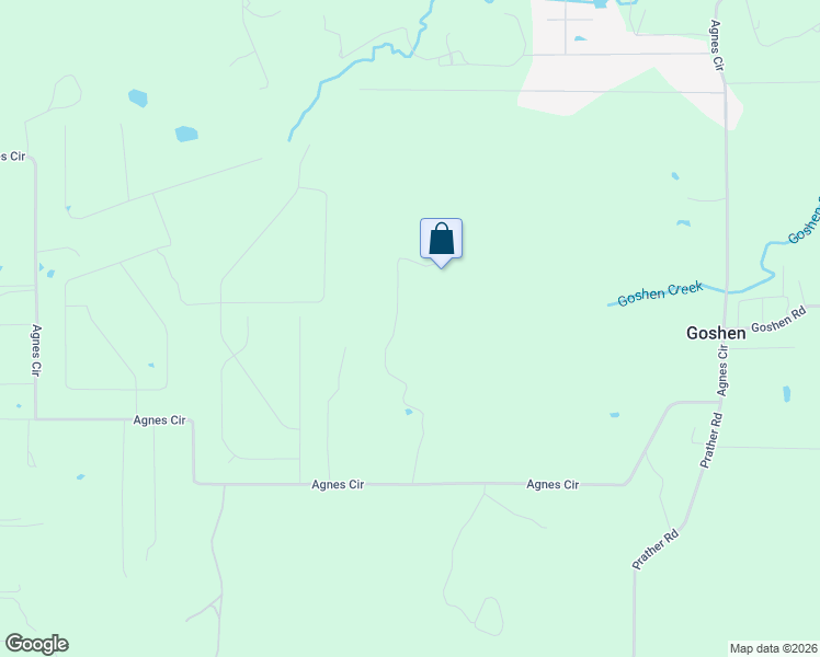 map of restaurants, bars, coffee shops, grocery stores, and more near 2498 Agnes Circle in Springtown