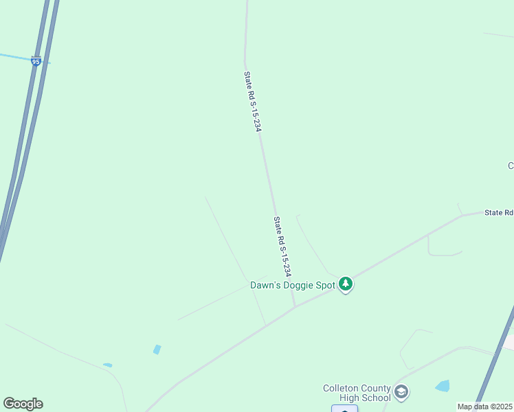 map of restaurants, bars, coffee shops, grocery stores, and more near 397 3 Mile Road in Walterboro