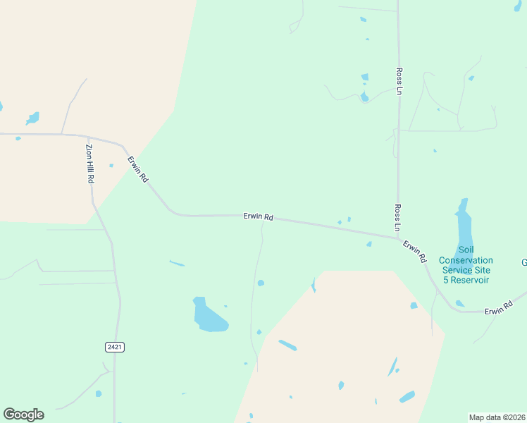 map of restaurants, bars, coffee shops, grocery stores, and more near 3222 Erwin Road in Poolville