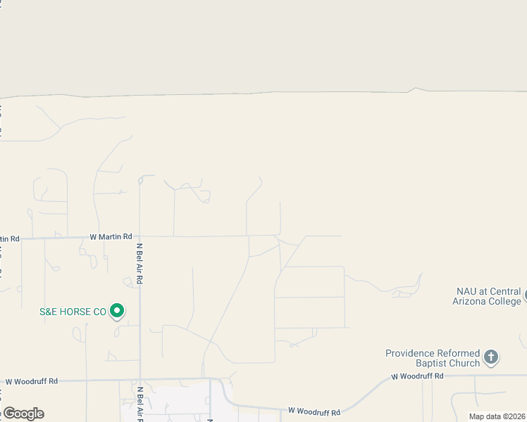 map of restaurants, bars, coffee shops, grocery stores, and more near 8961 North Bobwhite Lane in Casa Grande