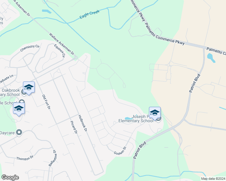 map of restaurants, bars, coffee shops, grocery stores, and more near 9741 Seed Street in Summerville