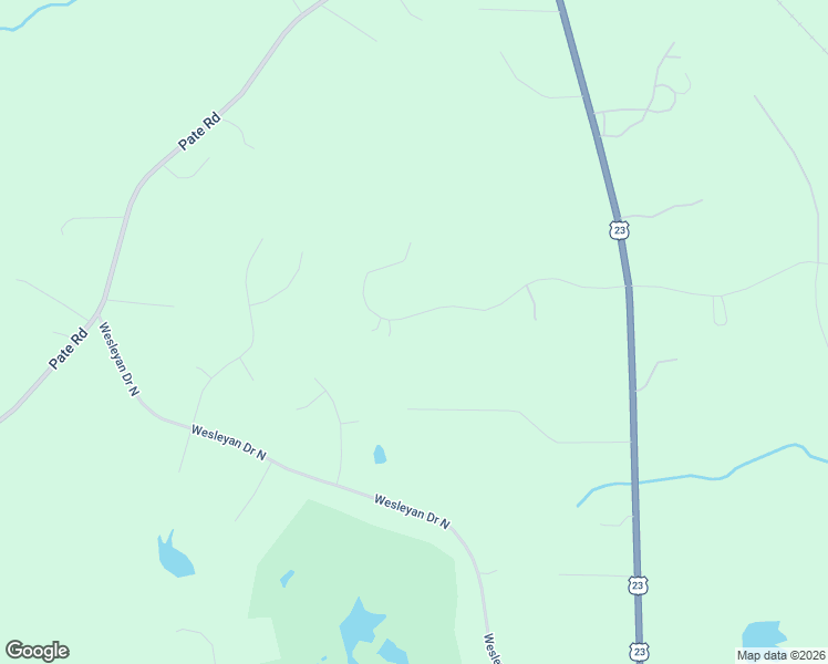 map of restaurants, bars, coffee shops, grocery stores, and more near 269 Trey Terrace in Macon