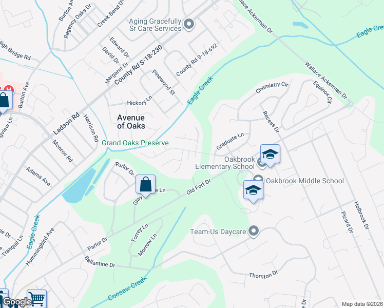 map of restaurants, bars, coffee shops, grocery stores, and more near 500 Research Court in Ladson