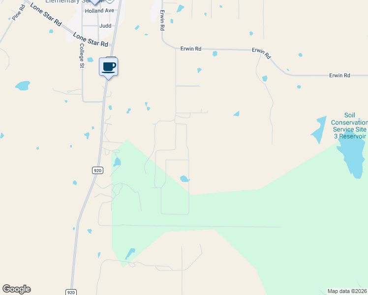map of restaurants, bars, coffee shops, grocery stores, and more near 2012 Brown Loop in Poolville
