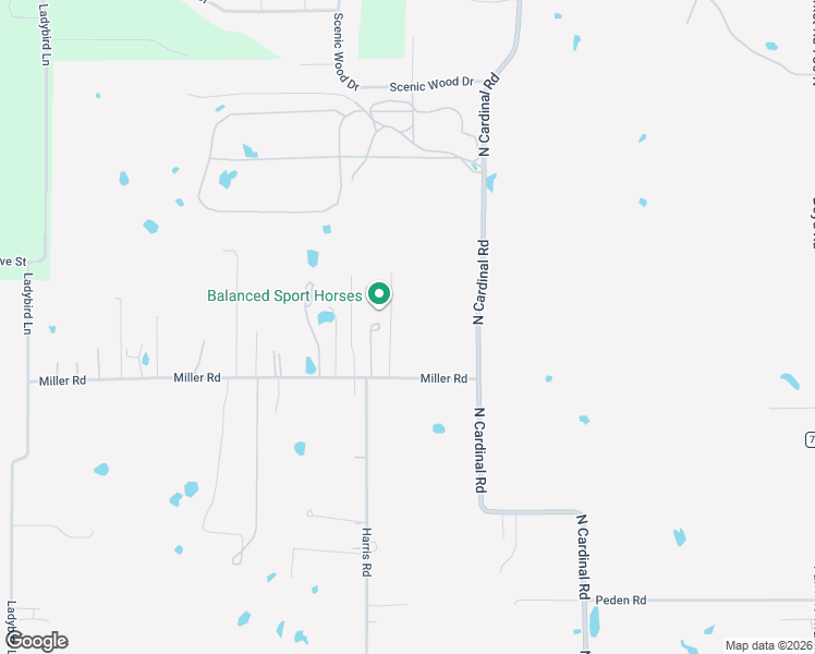 map of restaurants, bars, coffee shops, grocery stores, and more near 1225 Miller Road in Azle