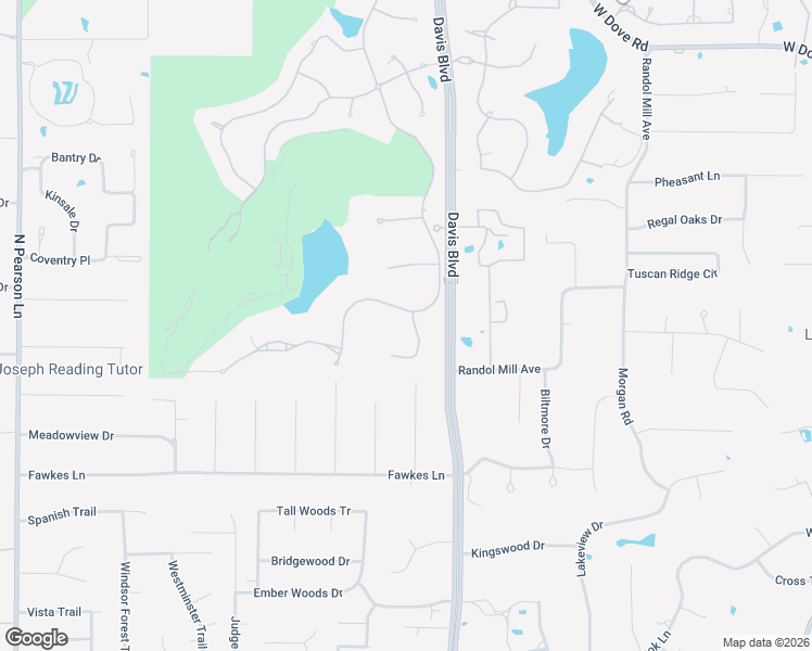 map of restaurants, bars, coffee shops, grocery stores, and more near 1505 Post Oak Place in Westlake