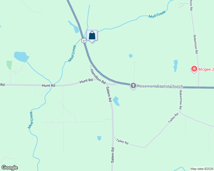 map of restaurants, bars, coffee shops, grocery stores, and more near 170 Pleasant Grove Church Road in LaGrange