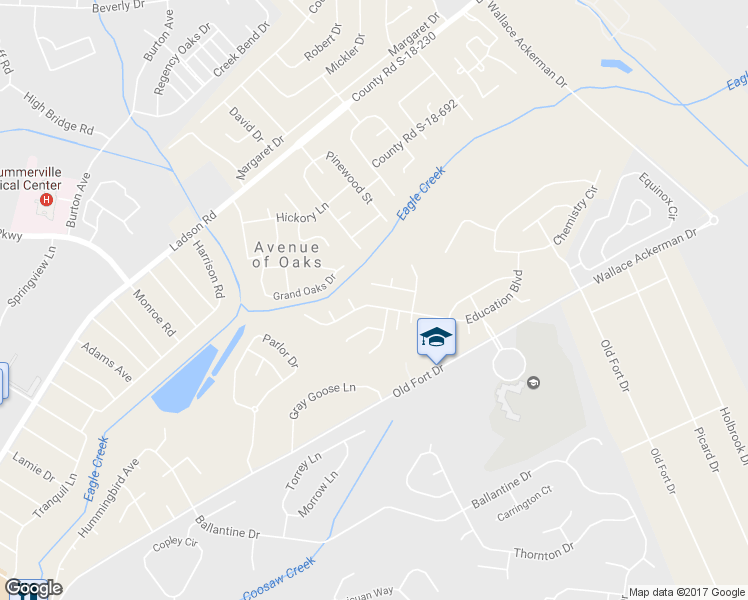 map of restaurants, bars, coffee shops, grocery stores, and more near 158 Education Blvd in Ladson