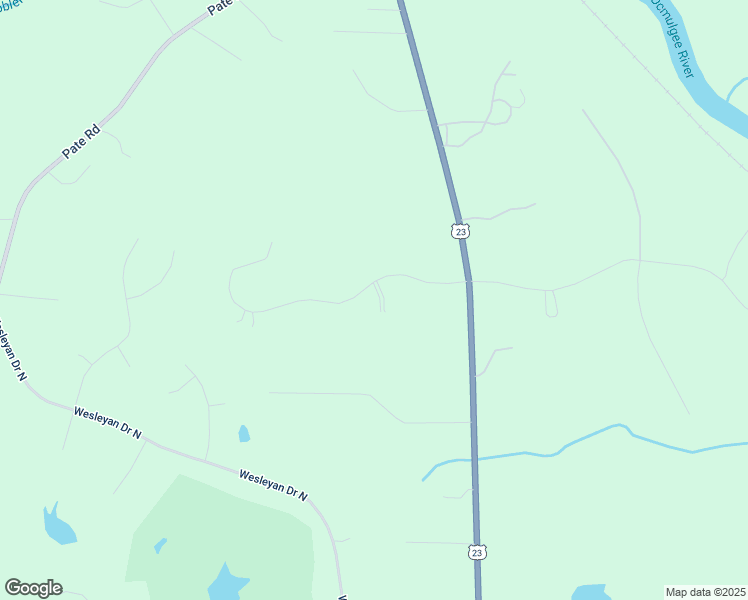 map of restaurants, bars, coffee shops, grocery stores, and more near 101 Red Eagle Trail in Macon