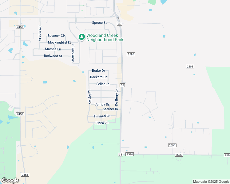 map of restaurants, bars, coffee shops, grocery stores, and more near 3289 Glorioso Drive in Royse City
