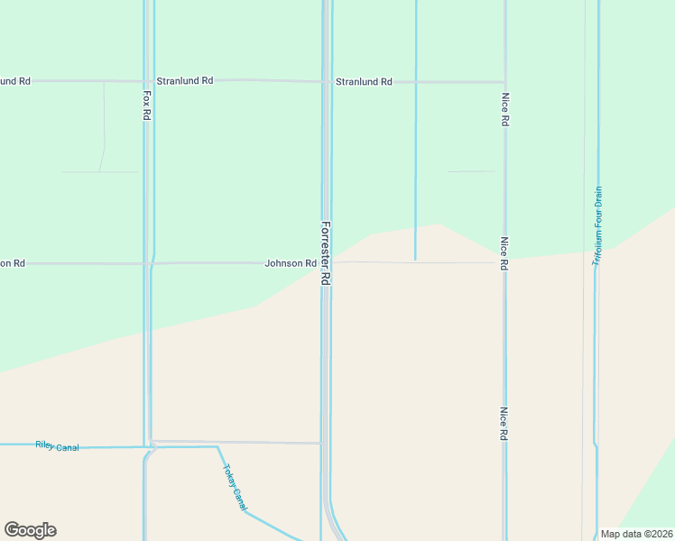 map of restaurants, bars, coffee shops, grocery stores, and more near Johnson Road in Brawley