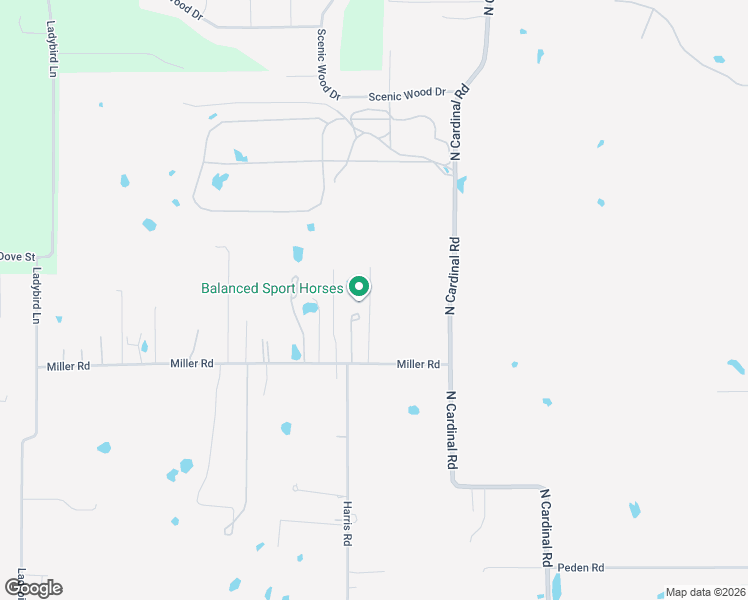 map of restaurants, bars, coffee shops, grocery stores, and more near 1225 Miller Road in Azle