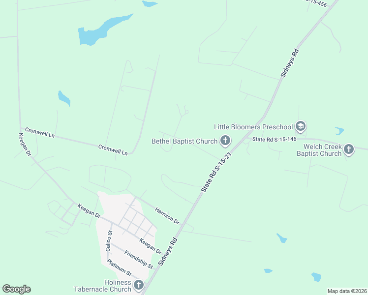 map of restaurants, bars, coffee shops, grocery stores, and more near 205 Wasson Lane in Walterboro