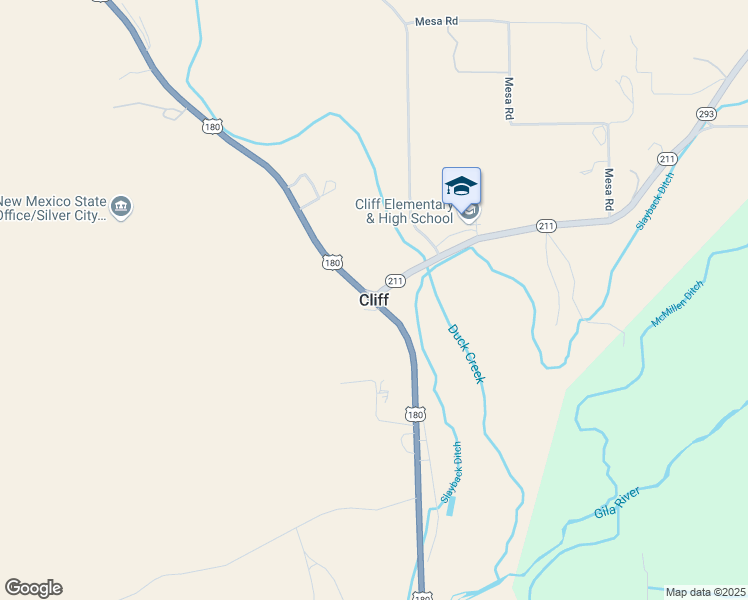 map of restaurants, bars, coffee shops, grocery stores, and more near in Cliff