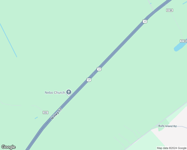 map of restaurants, bars, coffee shops, grocery stores, and more near 7691 North Highway 17 in Awendaw