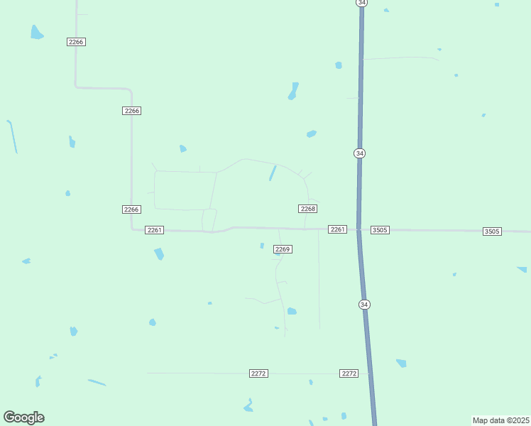 map of restaurants, bars, coffee shops, grocery stores, and more near 200 County Road 2266 in Quinlan