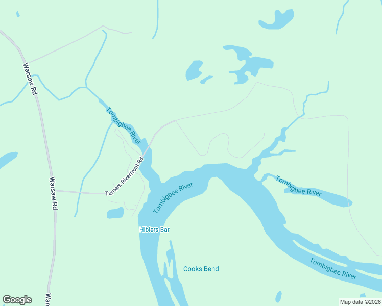 map of restaurants, bars, coffee shops, grocery stores, and more near 980 Turners Estate Road in Aliceville