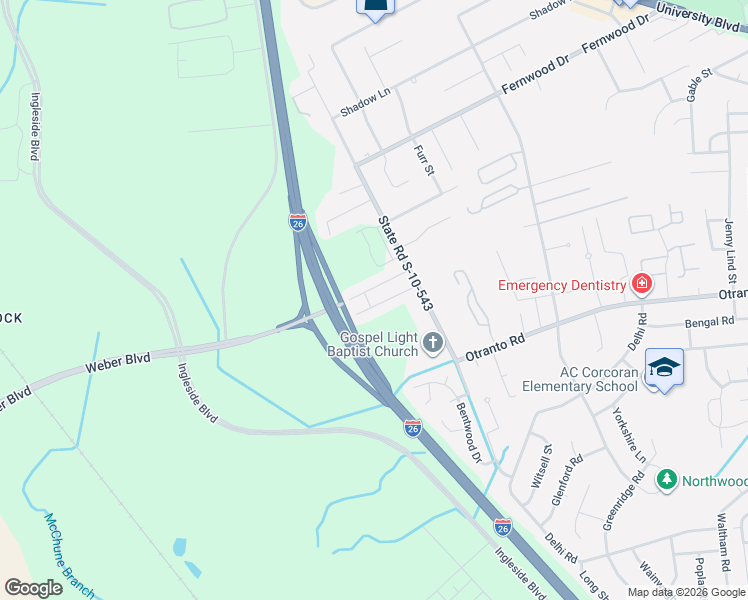 map of restaurants, bars, coffee shops, grocery stores, and more near 2982 Twisted Antler Drive in North Charleston