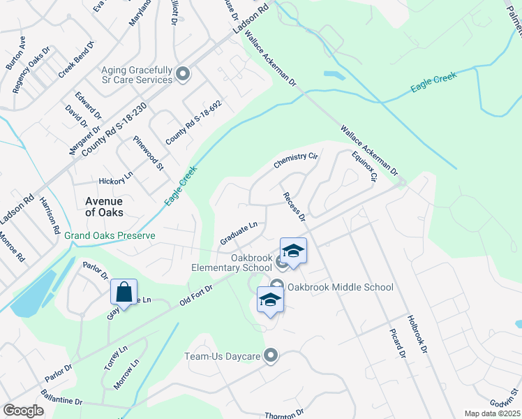 map of restaurants, bars, coffee shops, grocery stores, and more near 149 Chemistry Circle in Ladson