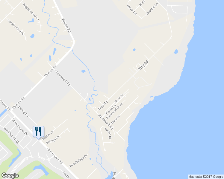 map of restaurants, bars, coffee shops, grocery stores, and more near 4229 Troy Road in Wylie