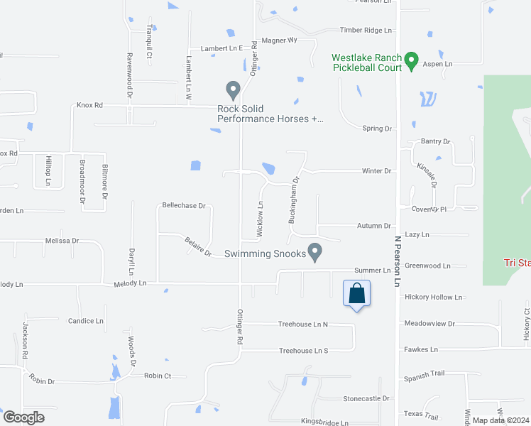 map of restaurants, bars, coffee shops, grocery stores, and more near 1625 Wicklow Lane in Keller