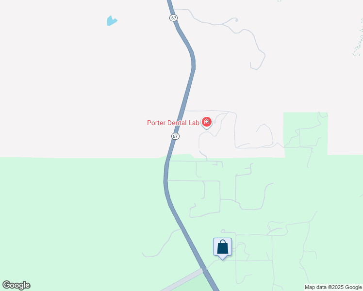 map of restaurants, bars, coffee shops, grocery stores, and more near 14545 California 67 in Poway