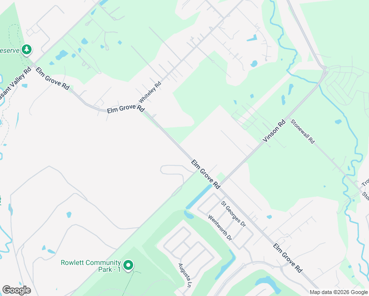 map of restaurants, bars, coffee shops, grocery stores, and more near 3109 Elm Grove Road in Wylie