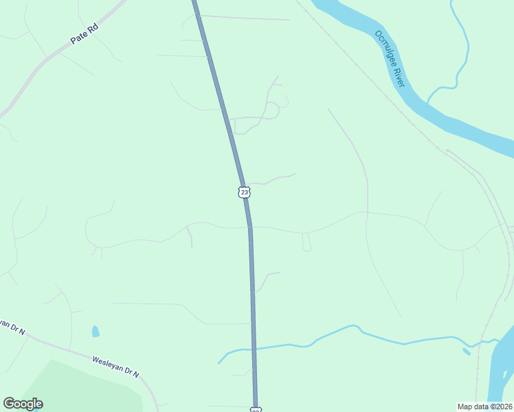 map of restaurants, bars, coffee shops, grocery stores, and more near 6253 Golden Isles Highway in Macon