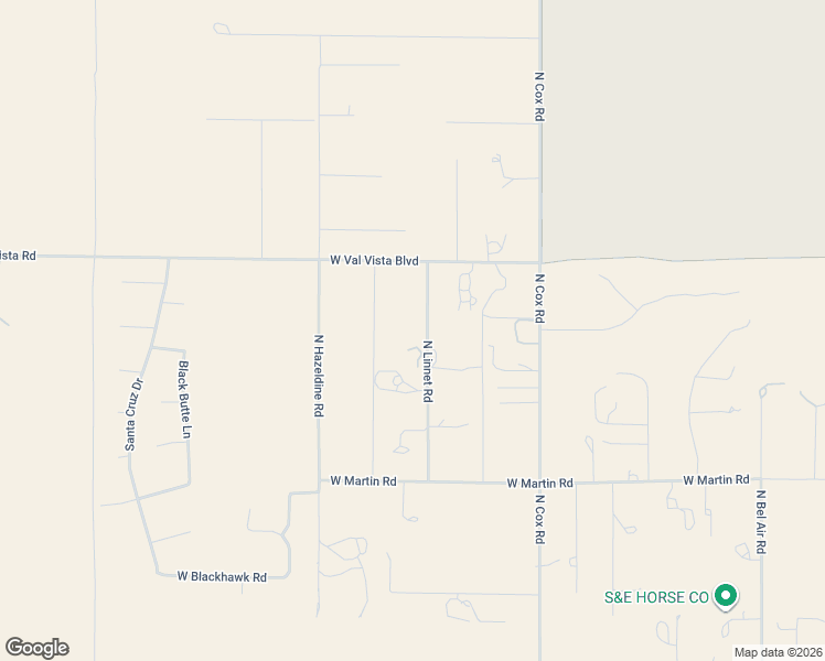 map of restaurants, bars, coffee shops, grocery stores, and more near 9386 North Linnet Road in Casa Grande