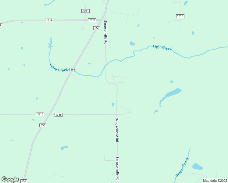 map of restaurants, bars, coffee shops, grocery stores, and more near 729 County Road 1342 in Pittsburg