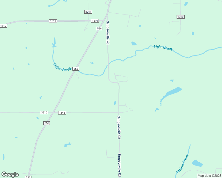 map of restaurants, bars, coffee shops, grocery stores, and more near 729 County Road 1342 in Pittsburg