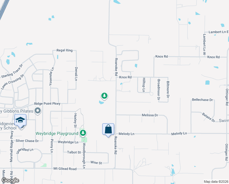 map of restaurants, bars, coffee shops, grocery stores, and more near 13117 Thornton Drive in Westlake
