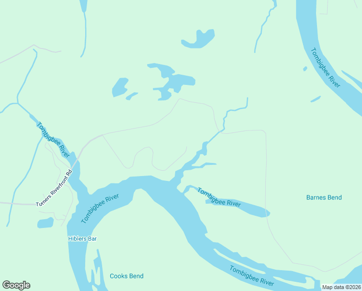 map of restaurants, bars, coffee shops, grocery stores, and more near 1501 Turners Estate Road in Aliceville