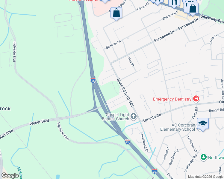 map of restaurants, bars, coffee shops, grocery stores, and more near 8879 Salamander Road in North Charleston