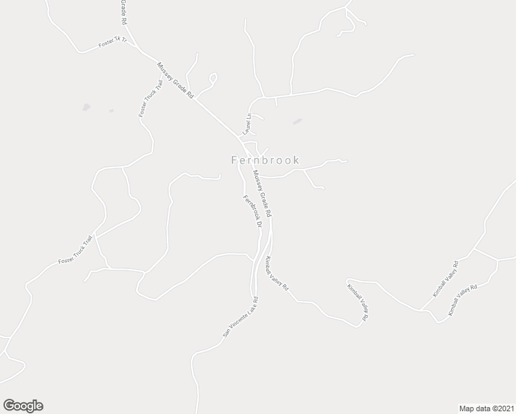 map of restaurants, bars, coffee shops, grocery stores, and more near 13929 Fernbrook Drive in Ramona