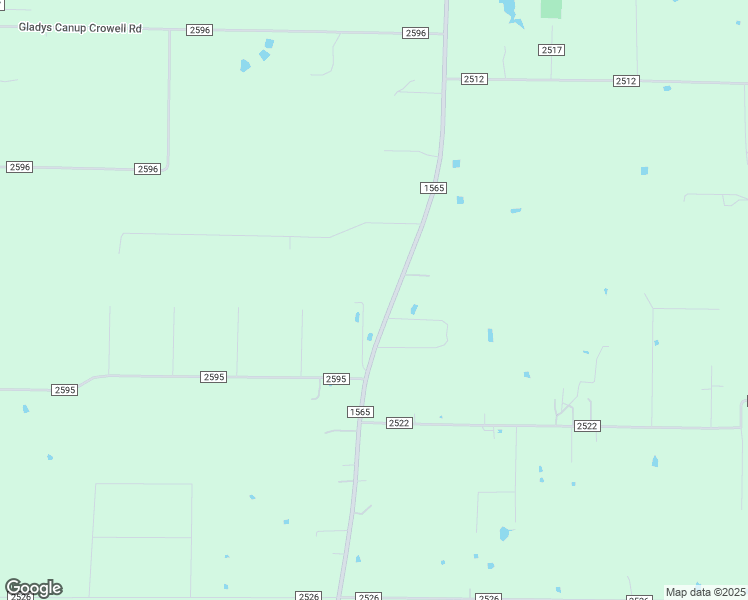 map of restaurants, bars, coffee shops, grocery stores, and more near 6678 Farm to Market Road 1565 in Royse City