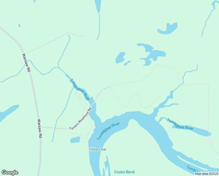 map of restaurants, bars, coffee shops, grocery stores, and more near 980 Turners Estate Road in Aliceville