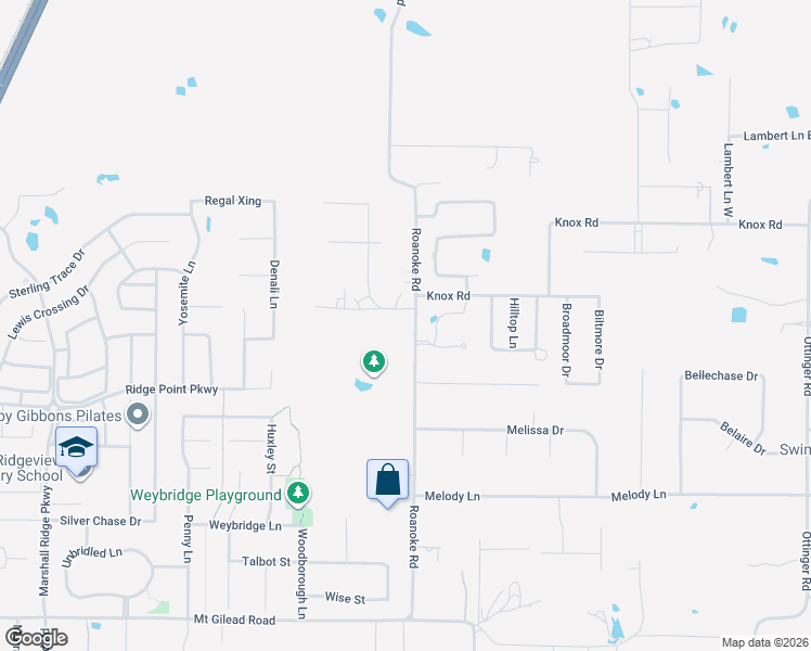 map of restaurants, bars, coffee shops, grocery stores, and more near 13117 Thornton Drive in Westlake