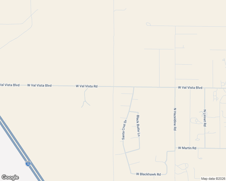 map of restaurants, bars, coffee shops, grocery stores, and more near 12760 West Sacaton Lane in Casa Grande