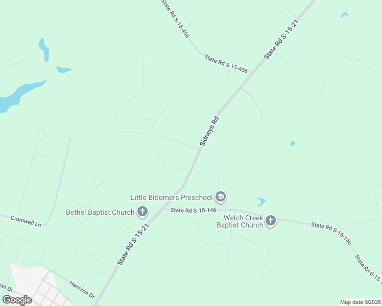 map of restaurants, bars, coffee shops, grocery stores, and more near 35 Cherry Tree Lane in Walterboro