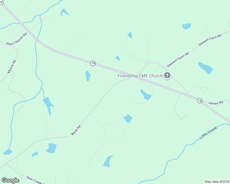 map of restaurants, bars, coffee shops, grocery stores, and more near 137 Buck Road in Gray